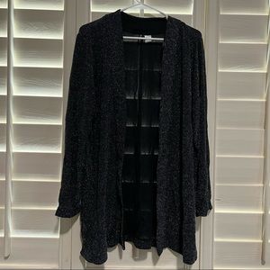 Divided Glitter Cardigan